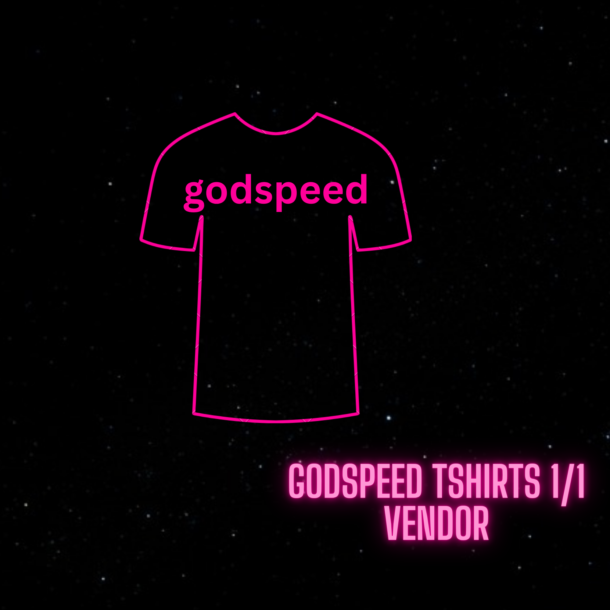 GOD SPEED T-shirt 1/1 vendor